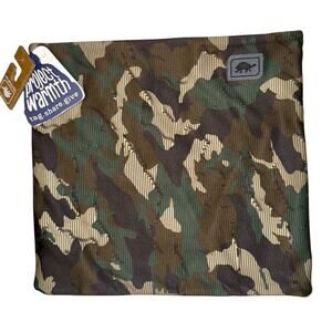 NWT Turtle Fur‎ Camo Fleece Lined Neck Warmer Cold Cozy Warm Snow Outdoor Skiing